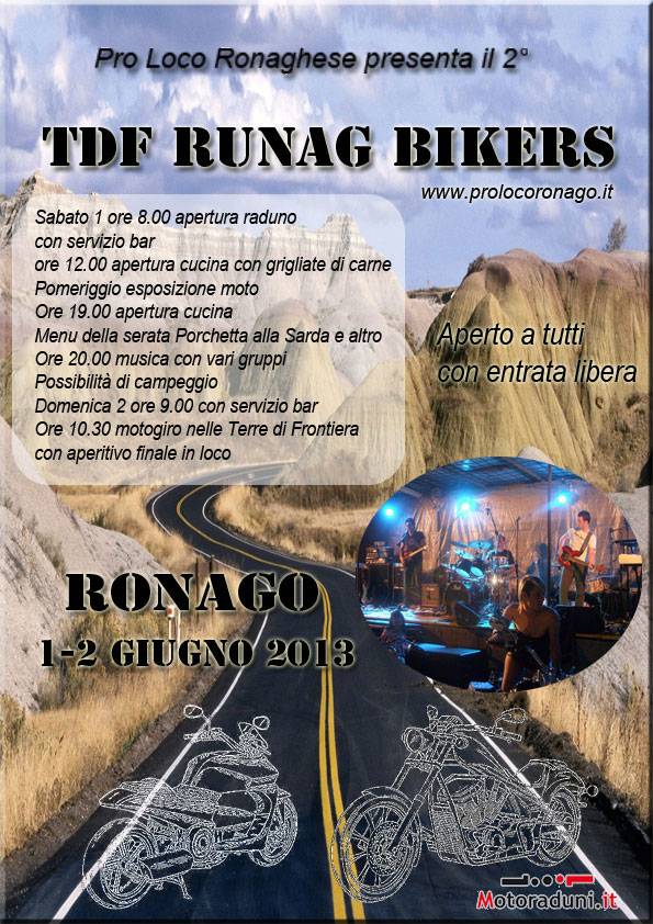 1-2 giugno TDF RUNAG BIKERS Ronago (CO) Raduno23032013100546