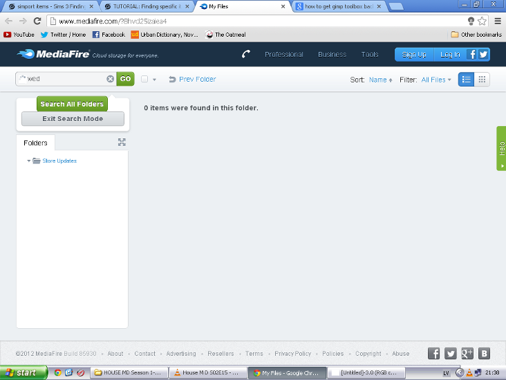 Sims 3 Finding items in Mediafire account. [SOLVED] Mg0x02nxdflj1du2gzd6
