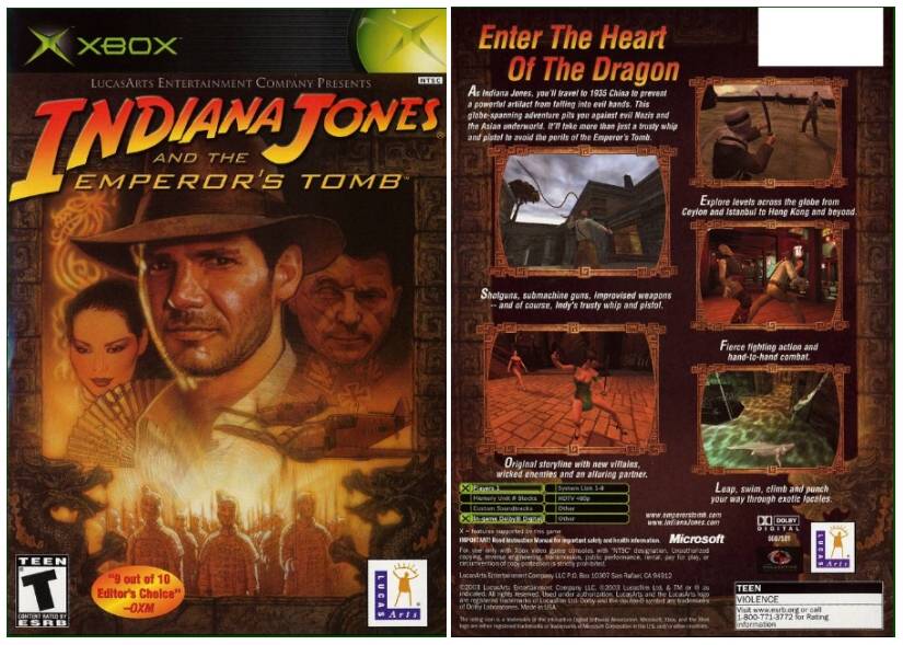 Indiana Jones and The Emperor's Tomb + Trke Yama 33