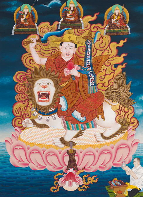 Sai Baba pertenece a la corte hindú? Offering%20a%20Mandala%20to%20Dorje%20Shugden