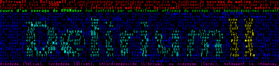 DeliriumII : Jouez, participez, organisez, délirez ! Delirium