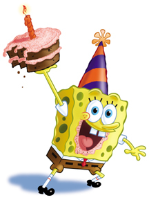 Les 30 ans de notre Peluchette !!! Spongebobbirthday