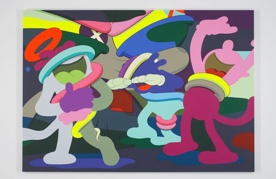 [Peinture, sculpture, vidéo...] Kaws - Page 2 Kaws-art-hk-11-1