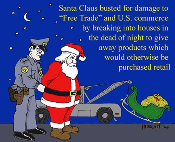 Lustige Bilder - Seite 2 257_cartoon_santa_busted_large