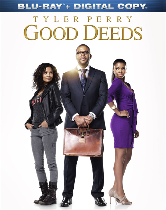 انفراد تام : النسخة BRRip فيلم الكوميديا والرومانسية الأكثر من رائع Good Deeds 2012 مترجم تحميل مباشر على اكثر من سيرفر Good-Deeds-Blu-Ray-Cover-1