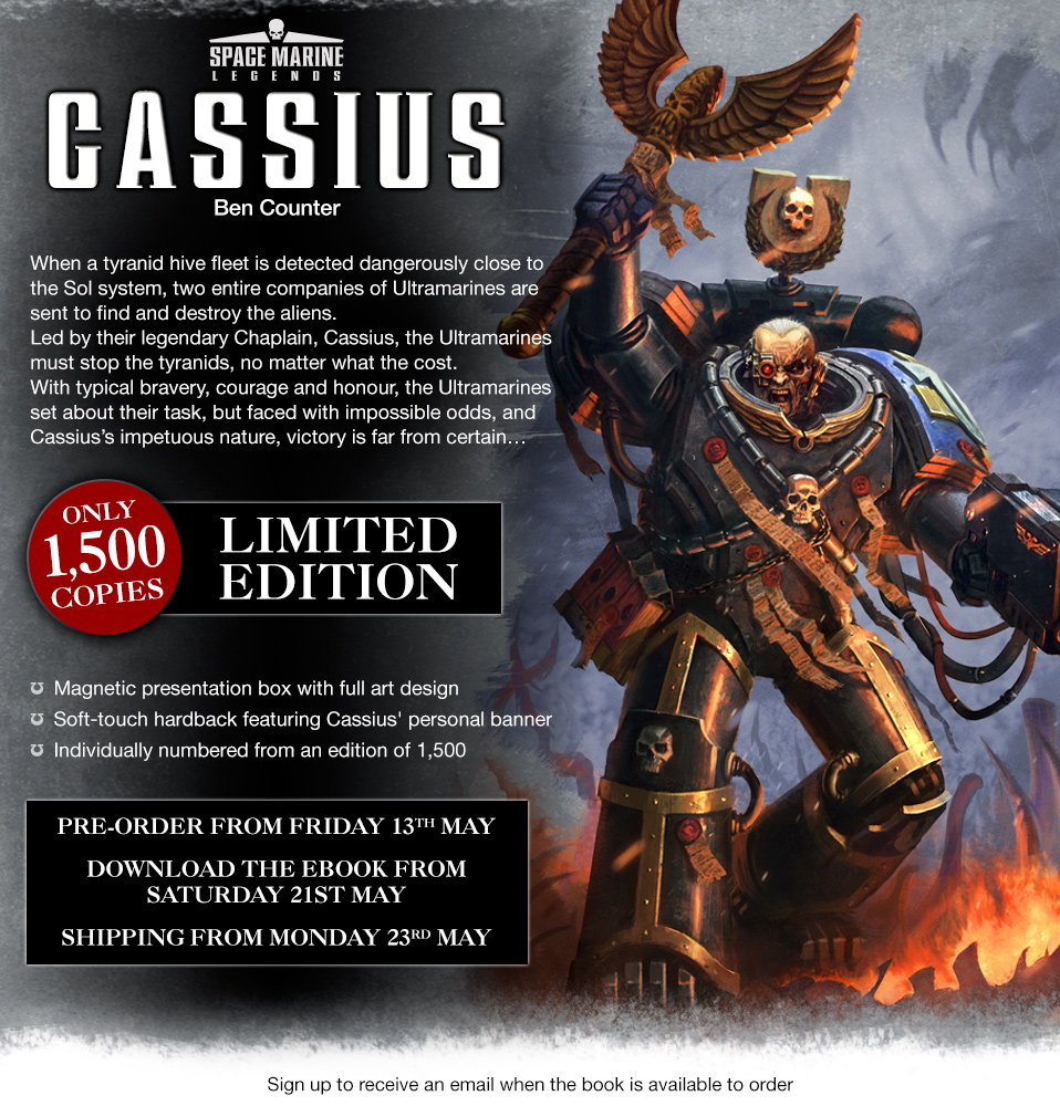 Programme des publications The Black Library 2016 - UK - Page 6 04-05-SML-cassius-page