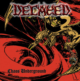 Decayed "Chaos Underground" CD Muy pronto Cover