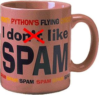 ...? Spam.mug