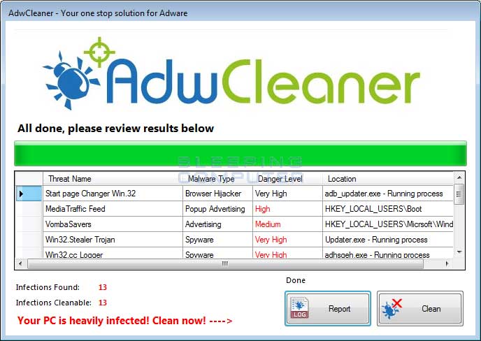 تحذير من انتشار نسخة مزيفة من اداة AdwCleaner►╚ Fake-adwcleaner