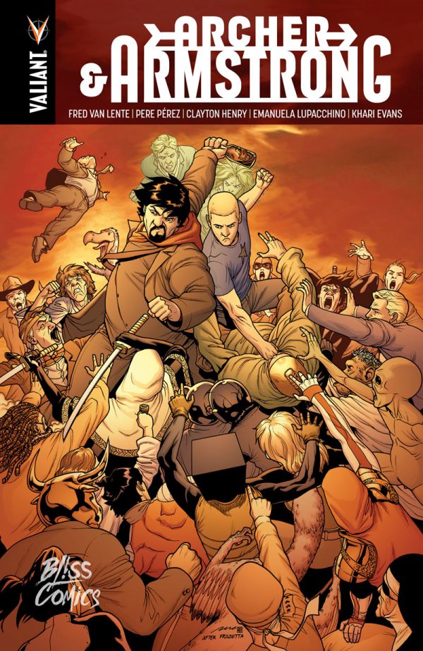 ARCHER et AMSTRONG  l'intégrale ( BLISS COMICS ) Archer-and-armstrong-integrale-couverture-bliss-comics-600x923