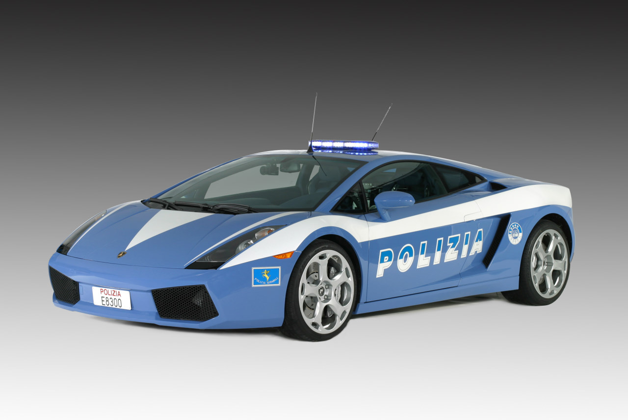 Lamborghini Gallardo de la policia italiana "fallece"... Gallardo_polizia_2