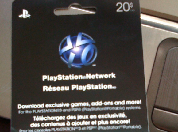 playstation pre paid cards Psnecandada5