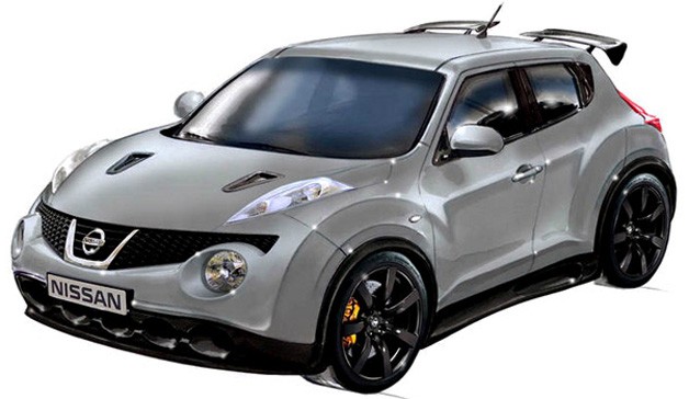 Nissan Super Juke (con corazón GTR) Nissan-super-juke