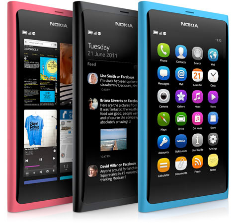 .. صور للجهاز الرائع ونظامه الاروع Nokia N9 ..  Nokia-n9-family