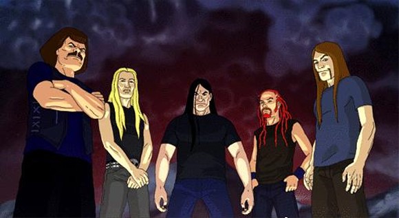 Konami traerá a Metalocalypse: Dethgame a PlayStation Network y Xbox Live. Dethklok0515_580