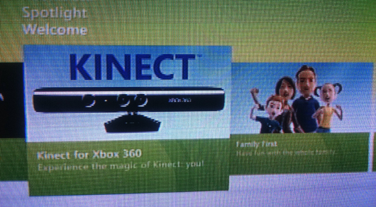 WHATS NEW IN GAMING NEWS  Kinect.dash.082610-530px