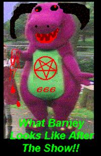 SICKTANICK Barney-evil