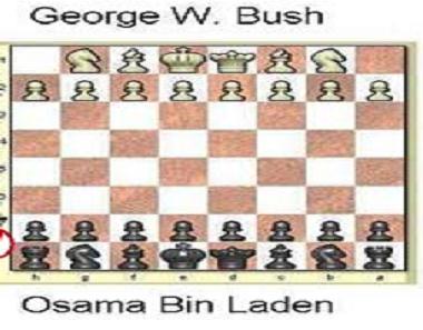 Ajedrez:Bush vs Osama Ajedrez