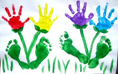 HandPrints e Footprints (dipingere con le impronte delle mani / piedi) - Pagina 2 Festa-mamma-lavoretti-impronte-mani-piedi