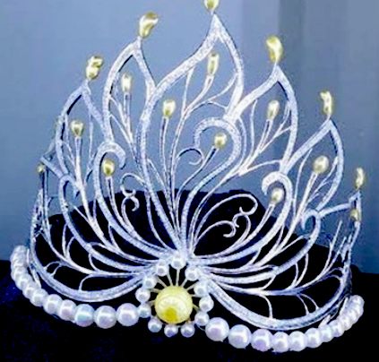 تيجان ملكية  امبراطورية فاخرة رعة Miss-vietnam-beauty-contest-crown-pearls-vuongmien