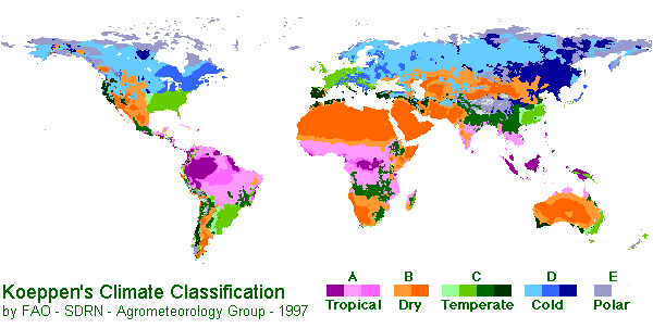 Relocalisation internationale : cartes et liens Climate_map