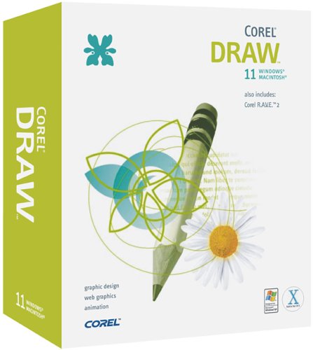  برنامج كوريل درو منافس لبرنامج الأدوبي فوتوشوب وكل منهما به مميزات تختلف عن الآخر  Corel Draw 11 Coreldraw11