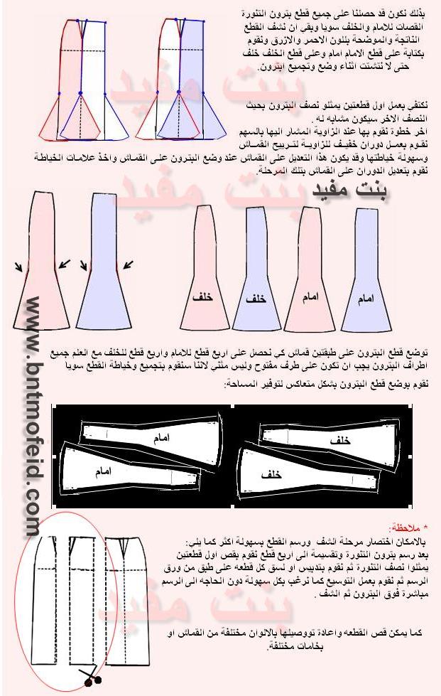 بترون تنورة القطع Bntmofeid-8f7ca90ff8