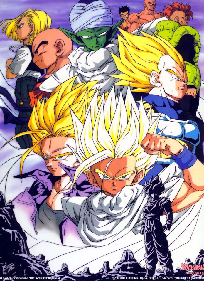 aqui estan todos los personajes de la saga de cell Cell30