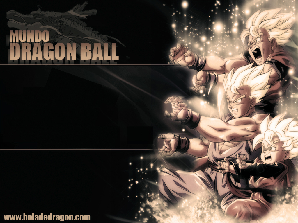 goku, gohan y goten Wall_c_1