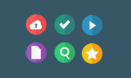 يقونات شبكات التواصل الاجتماعية المصممة بشكل بسيط على نظام أبل الجديد Freebie-Flat-Icons-Part2