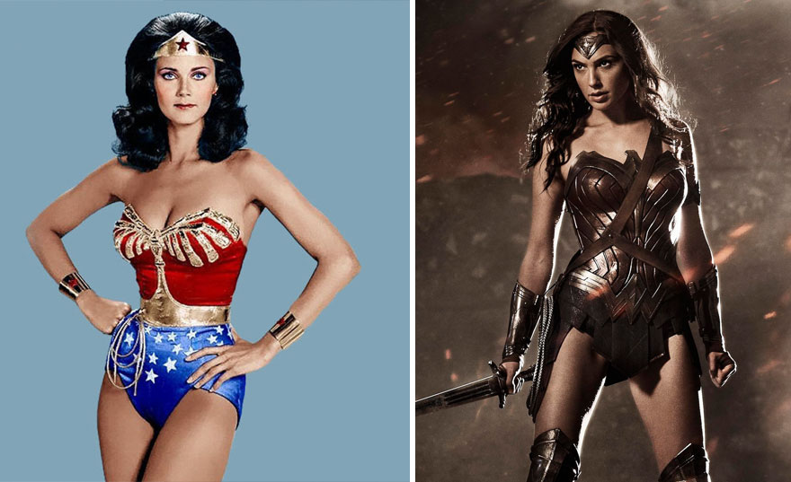 15 Superhéroes antes y ahora  Evolucion-superheroes-peliculas-antes-ahora-10