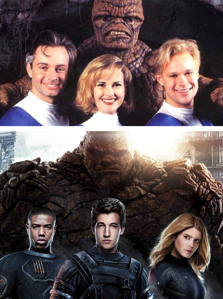 15 Superhéroes antes y ahora  Evolucion-superheroes-peliculas-antes-ahora-4