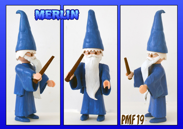 Les customs de la Playmofamily19 Merlin