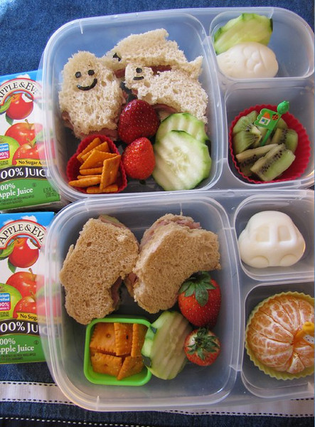  5 أفكار لتجهيز وجبة طفلك المدرسية وبالصور 14 نموذج لتجهيز علبة الطعام (Lunch Box) LilyAnette1-L