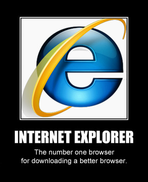 [Poll] What Browser Do You Use? Ie-poster