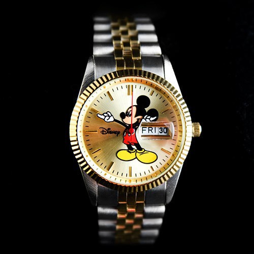 Petit teasing.... Montre-mickey-style-vintage-rolex-day-date-modele-collector-mickey-rare-