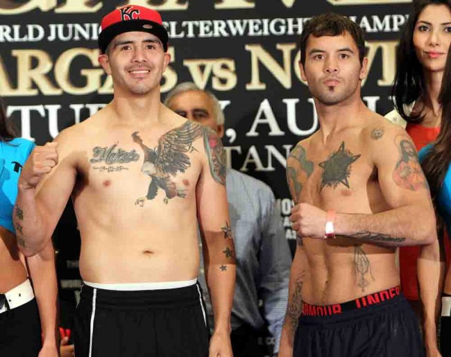 Habilidad vs Números o la muerte del fanático del boxeo - Página 2 Rios_Chaves_weighin_140801_001a-650x515