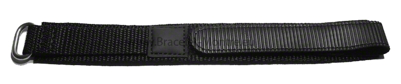 Acier, caoutchouc ou nato : quel meilleur bracelet pour une montre de plongée - Page 2 Bracelet-de-montre-velcro-scratch-nylon-noir