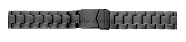 Petit budget pour une open heart - Page 2 Bracelet-montre-metal-acier-inox-massif-20mm22mm24mm-noir-mat