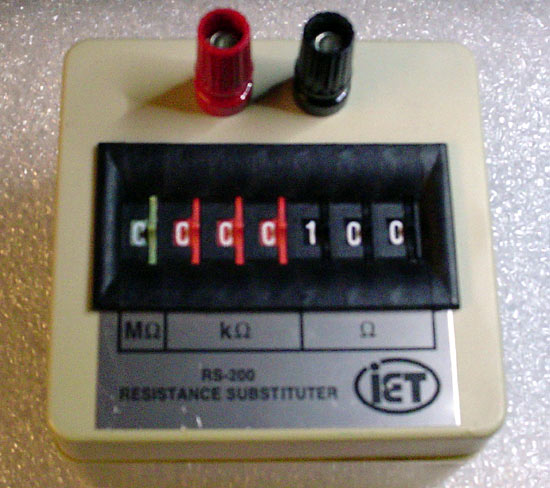 Pin 5 Output Tube Resistor Decade-resistor