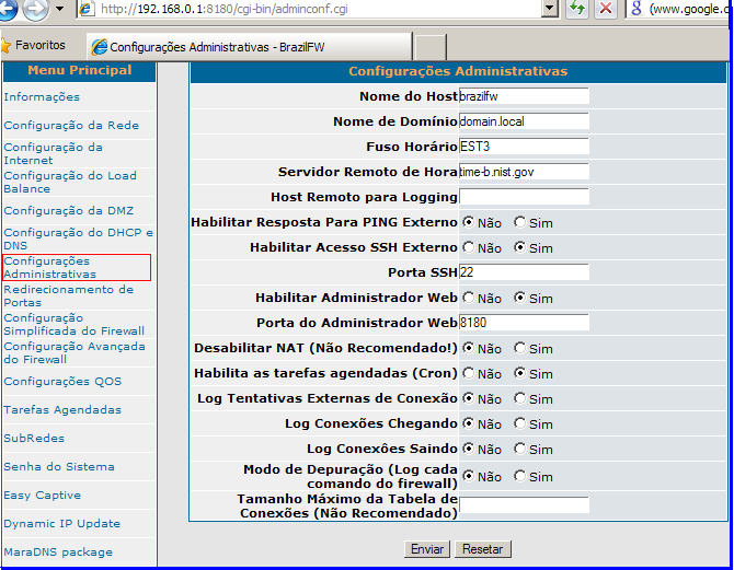 Brazil FW Firewall and Router C_bfw_tela_conf_adm