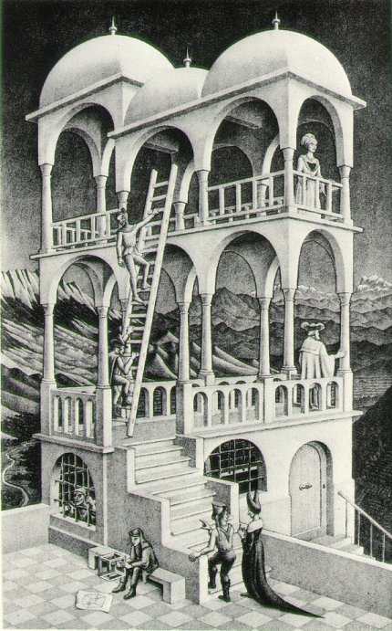 Buon giorno! - Page 2 Escher_belvedere