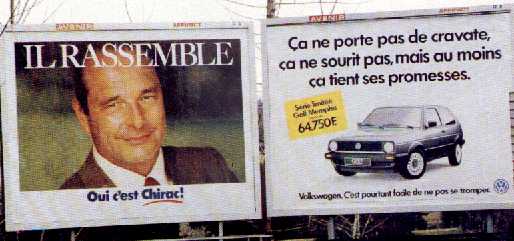 Coincidence Chirac