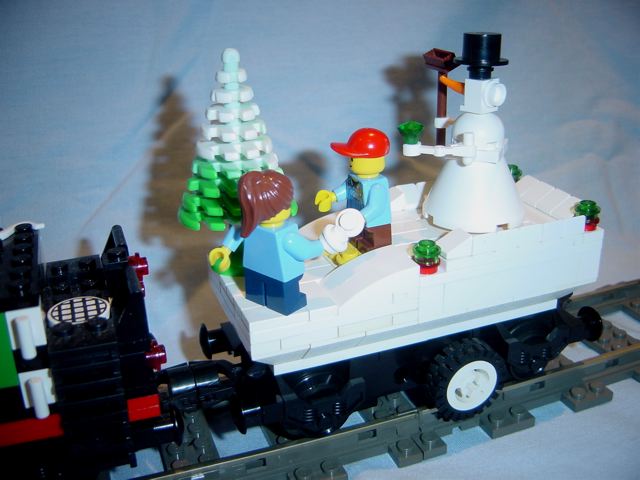 My Christmas Train! Snowman