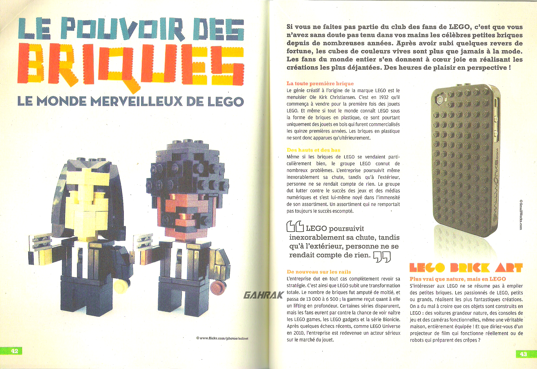 [Blog] Article sur LEGO dans le magazine MINE Lego_-_1-2