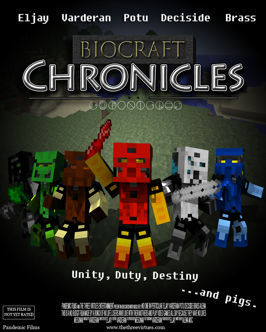 BIOCRAFT CHRONICLES Minecraft_poster