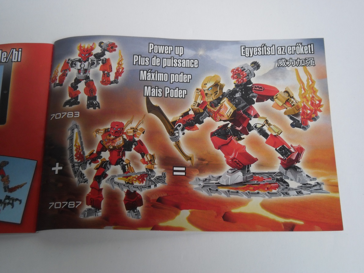 [Revue] LEGO Bionicle 70783 : Protecteur du Feu Pb270038