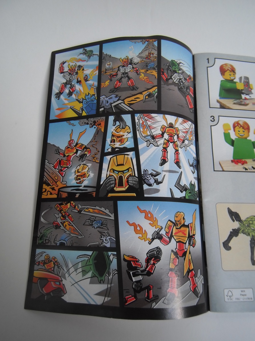 [Revue] LEGO Bionicle 70787 : Tahu, Maître du Feu Pb100023