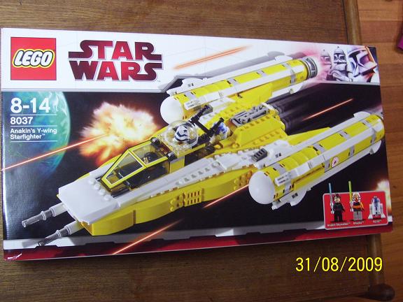 Review on set 8037 Anakin's y-wing. 100_1173
