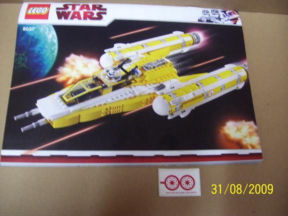 Review on set 8037 Anakin's y-wing. 100_1180